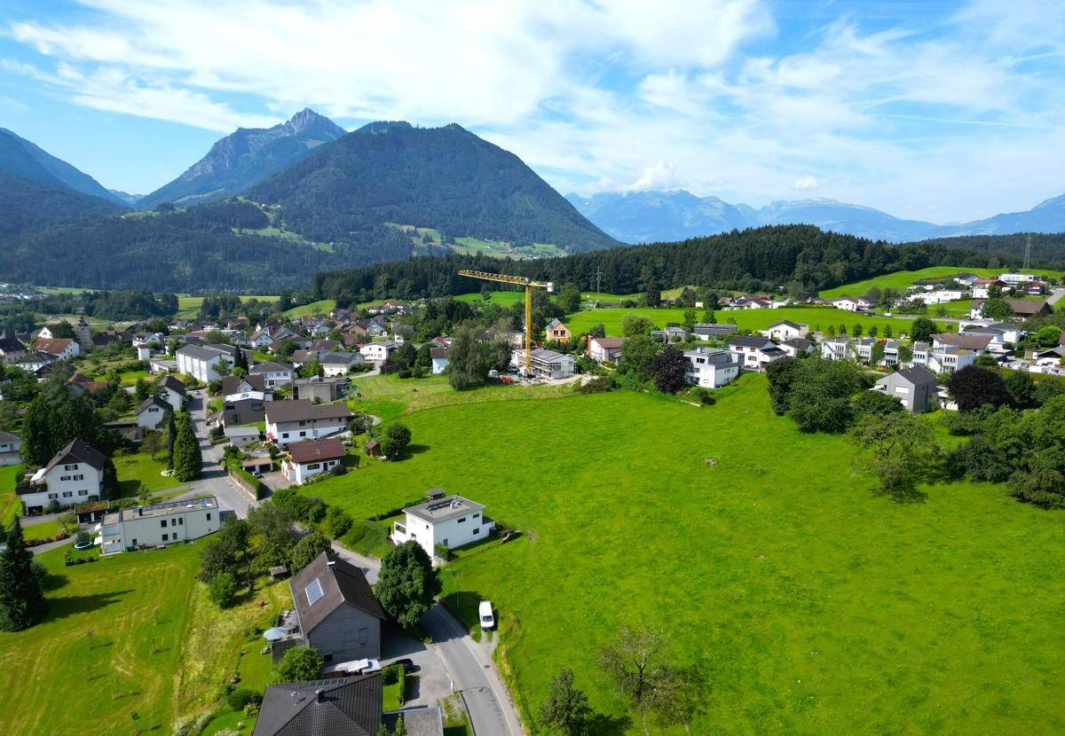 Ein Grund zu bauen im sonnigen Göfis - Ansicht 2
