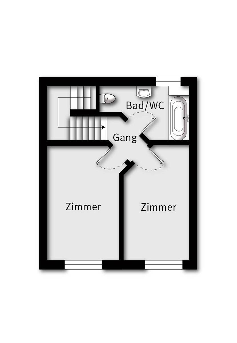 Grundriss OG ohne Maßstab