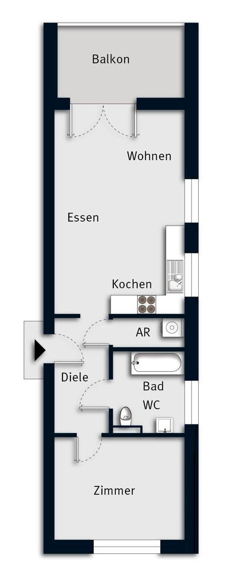 Grundriss ohne Maßstab