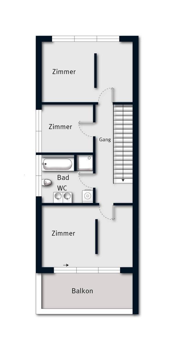 Grundriss OG ohne Maßstab