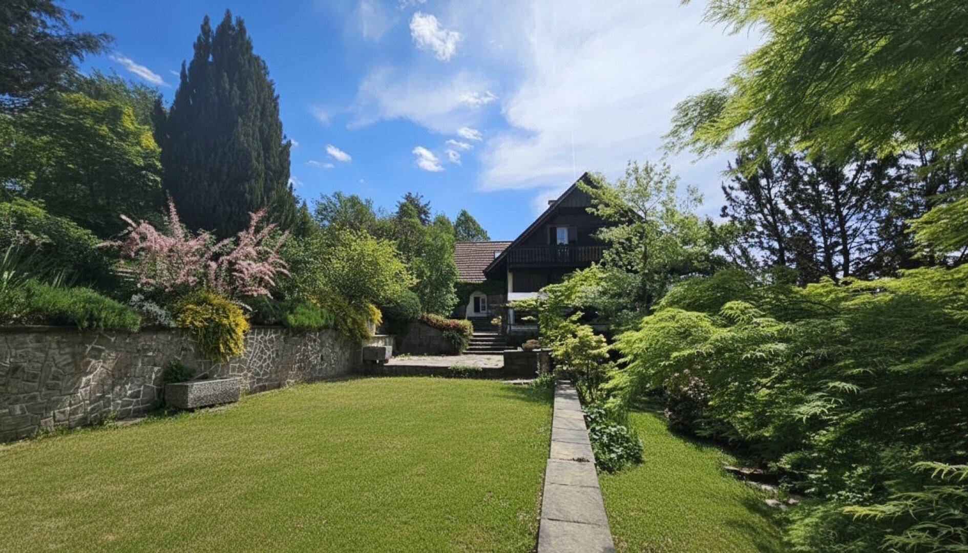 Einladendes Landgut mit traumhafter Aussicht in der Weststeiermark (Haupt- und Nebenhaus, Indoor - und Outdoorpool) - Widok 3