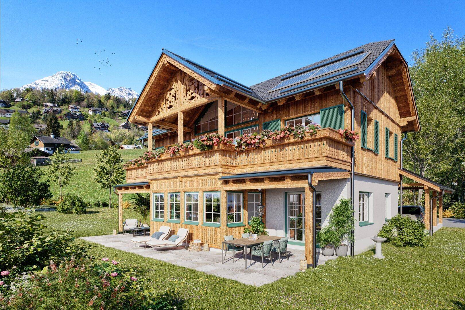 **Wohnen in Altaussee** traumhafte Landhausvilla mit individueller Gestaltungsmöglichkeit! - Widok 4