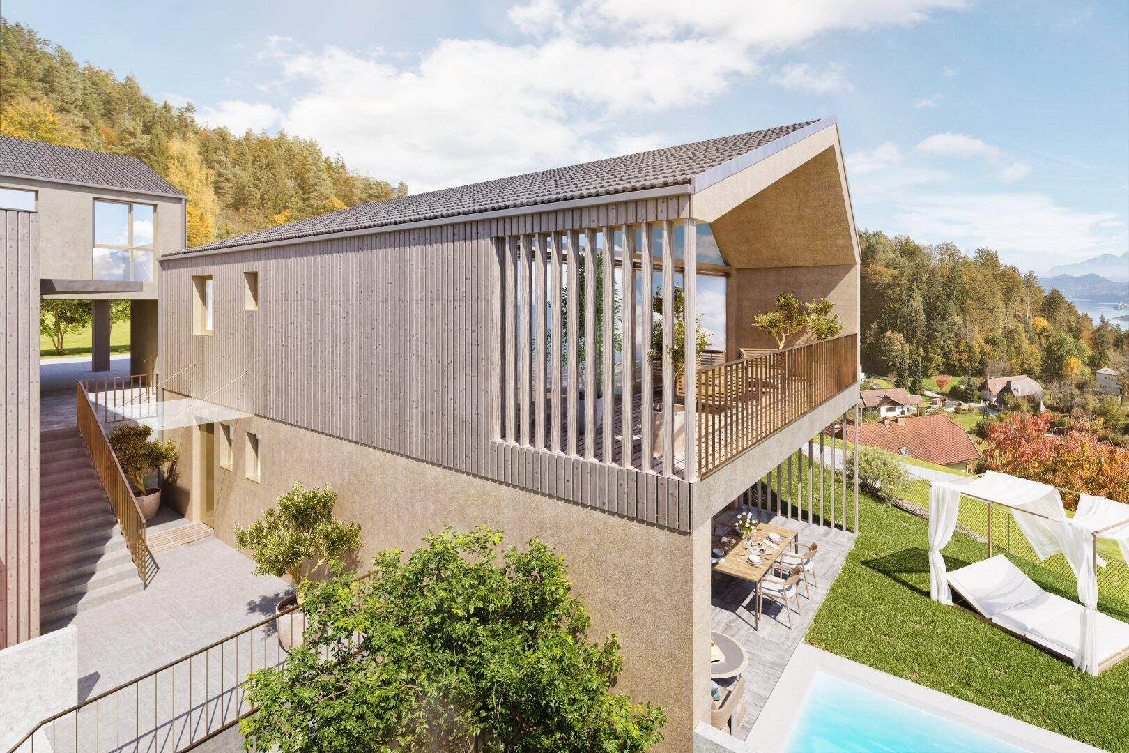 Exklusives Wohnprojekt am Wörthersee - Wohnen, wo andere auftanken! - Ansicht 5