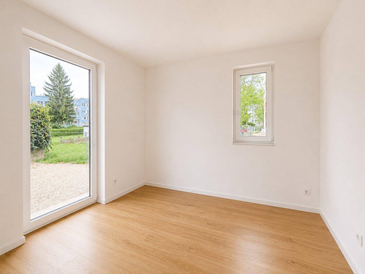 Familienfreundliche 4-Zimmerwohnung mit großer Terrasse &amp; Hausgarten - Ansicht 4