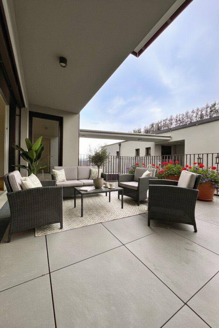 Terrasse KI generiert
