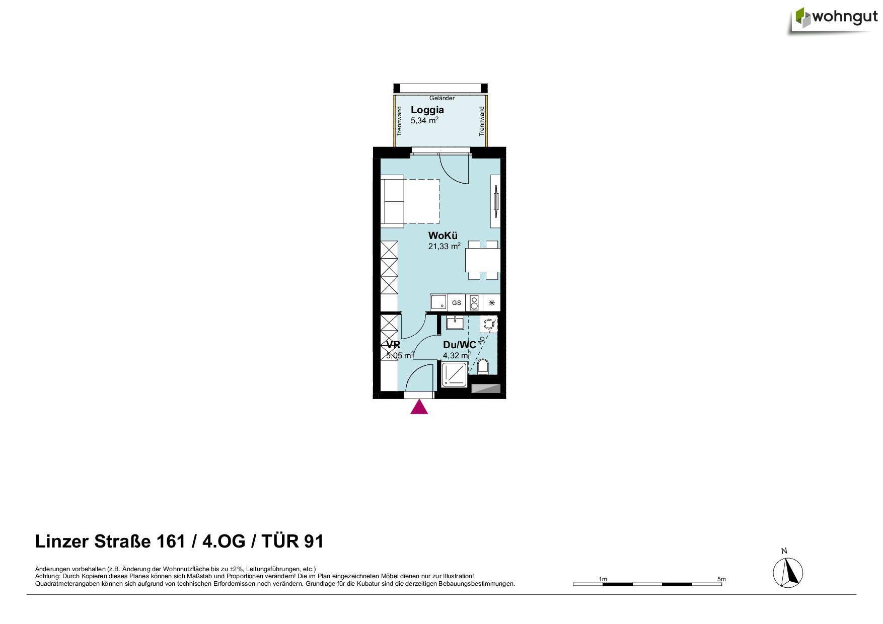 Wohnungsplan 14LIN161_91_NBB