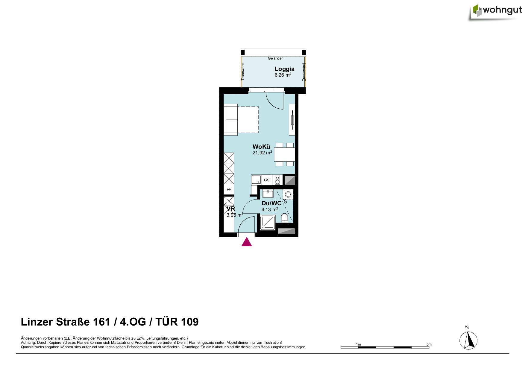 Wohnungsplan 14LIN161_109_NBB