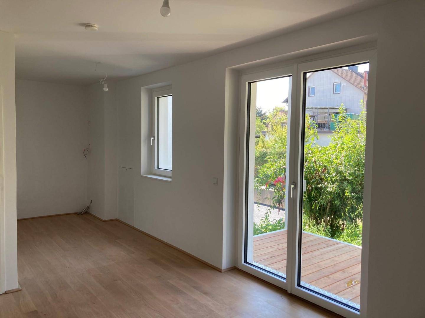 provisionsfrei - Erstbezug - wunderschöne Gartenwohnung, offener Grundriss - inkl. Wohnküche - Ansicht 4