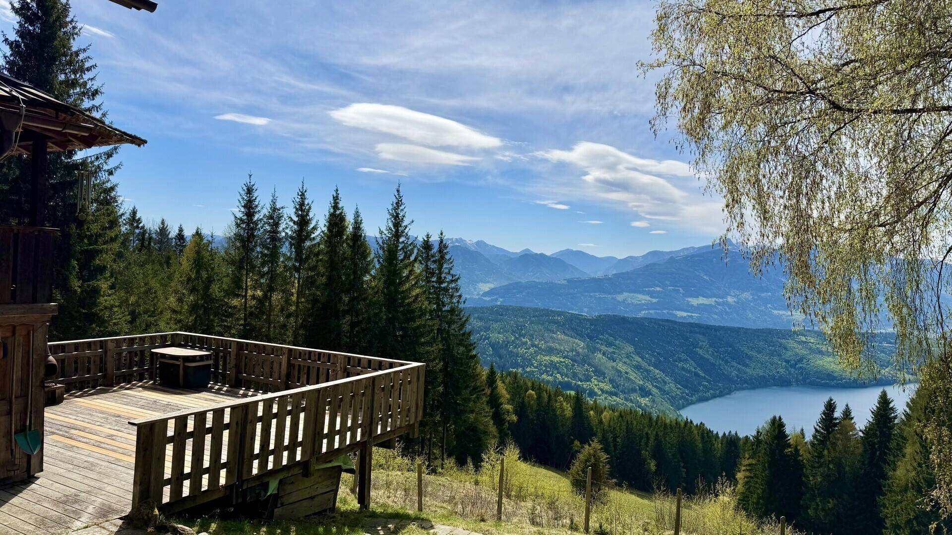 Hideaway hoch über dem Millstätter See mit fantastischem Blick auf den See und die Bergwelt - Ansicht 5