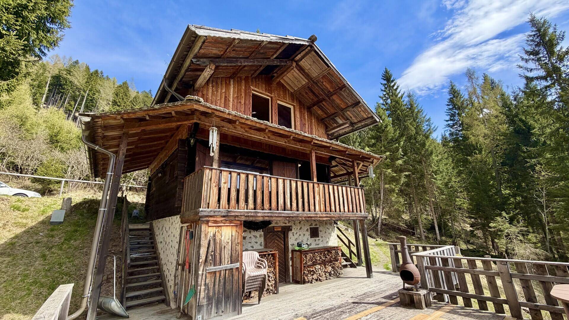 Hideaway hoch über dem Millstätter See mit fantastischem Blick auf den See und die Bergwelt - Ansicht 4