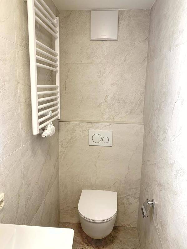 WC Handtuchtrockner Fußbodenheizung