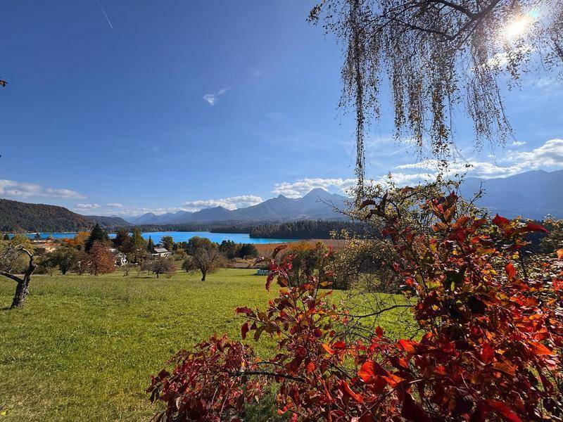 Image Bild Faaker See Herbst