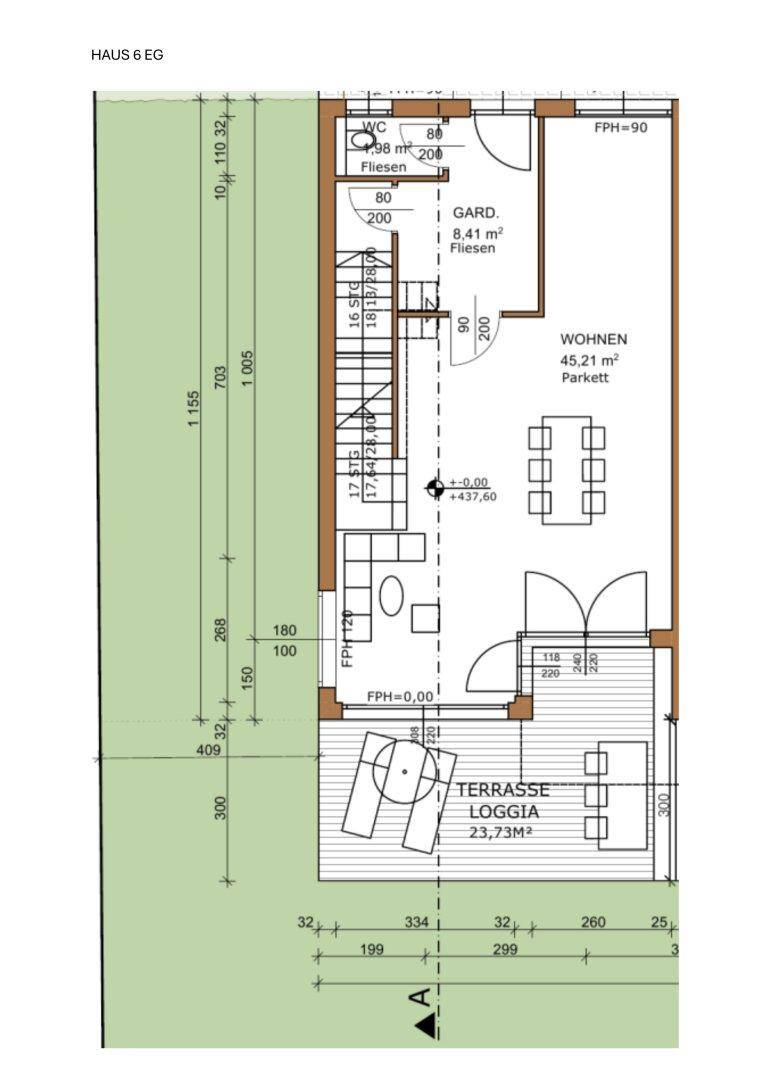 TOP-PREIS FÜR 116 m² REIHENHAUS MIT 4 ZIMMERN - TERRASSE - BALKON - EIGENGARTEN - KRIEGLWEG TOP 6! - Ansicht 4