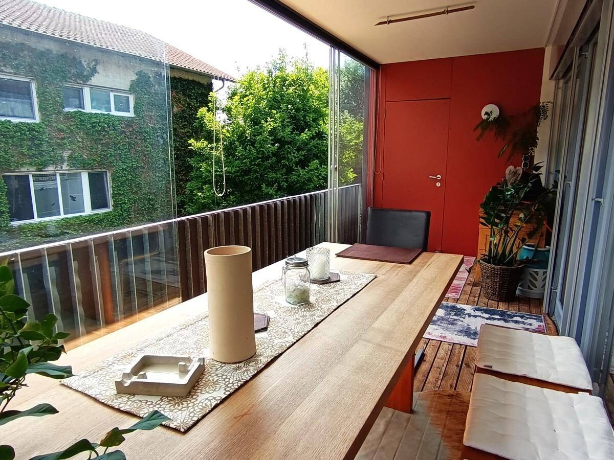 Terrasse mit Abstellraum