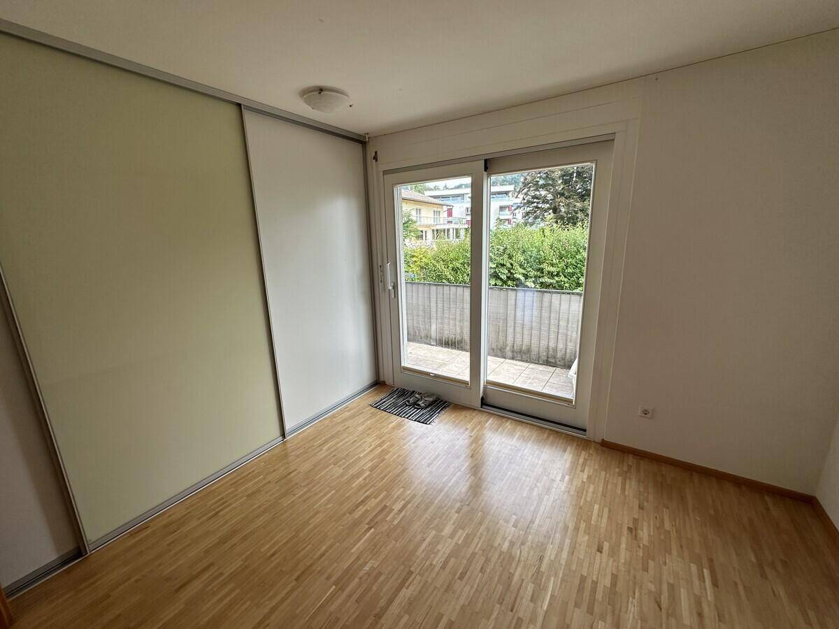 Schlafzimmer mit Einbauschrank
