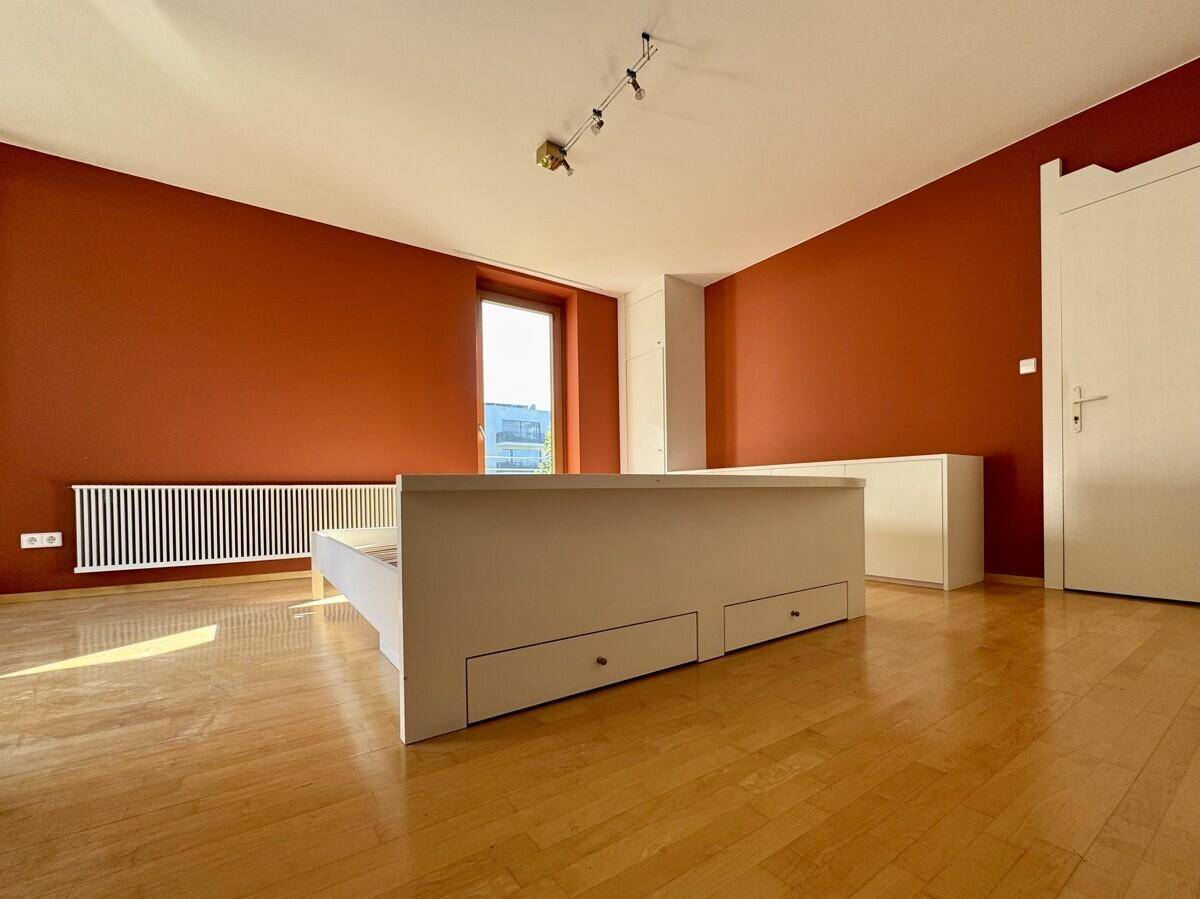 Schlafzimmer mit Einbaumöbel