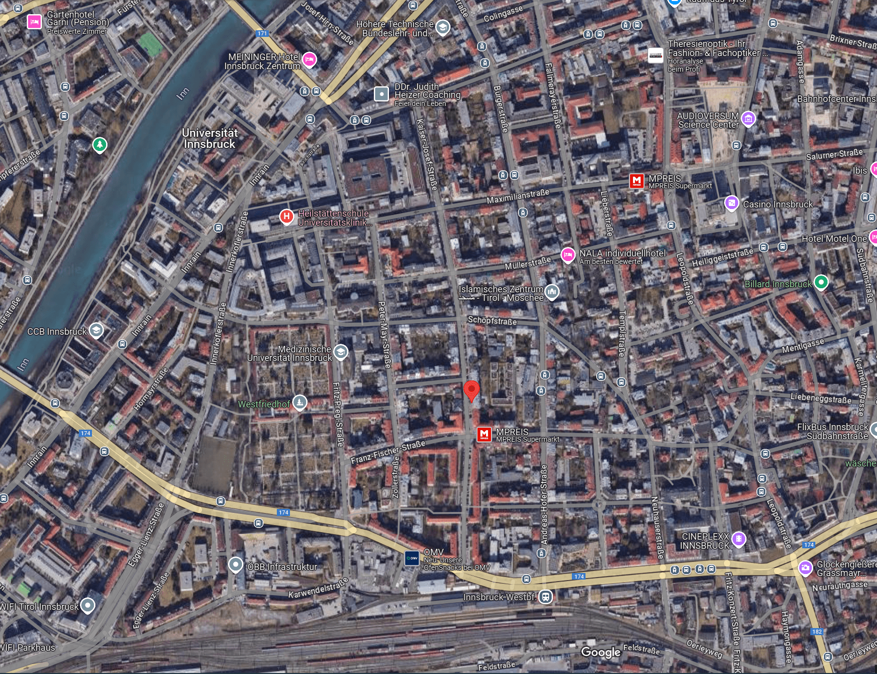Luftbild Speckbacherstraße 33