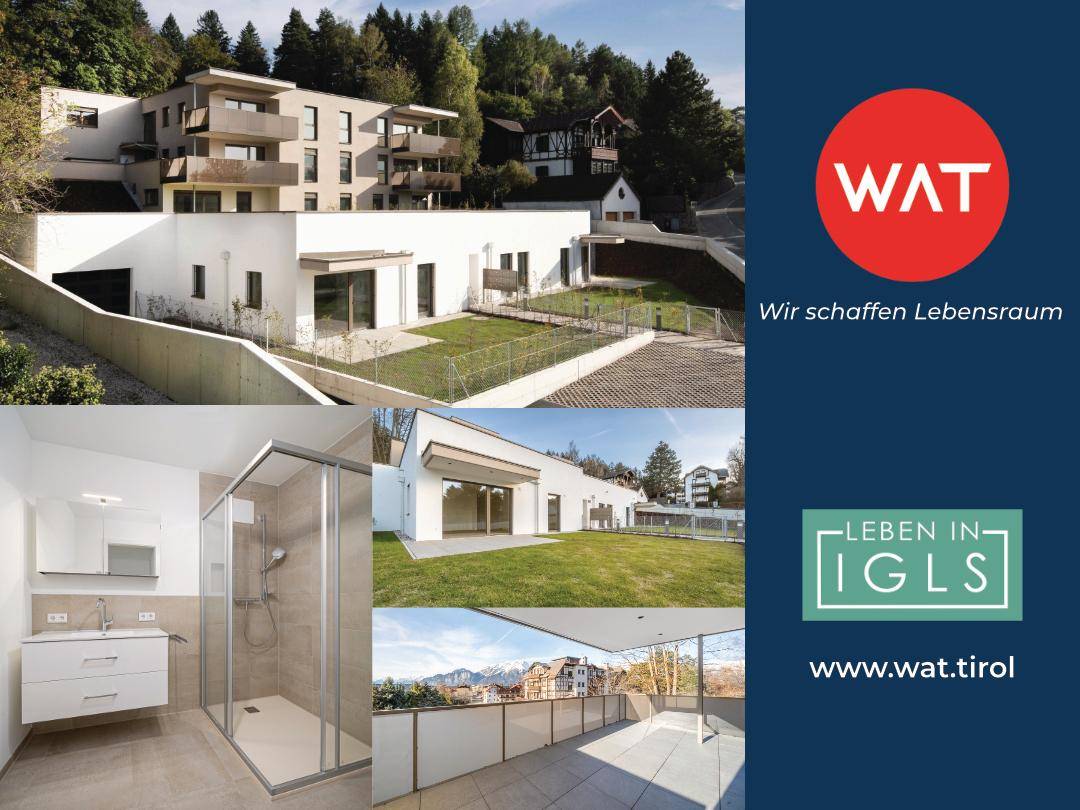 ERSTBEZUG: Idyllische 3-Zimmer-Terrassen-Gartenwohnung - Ansicht 2