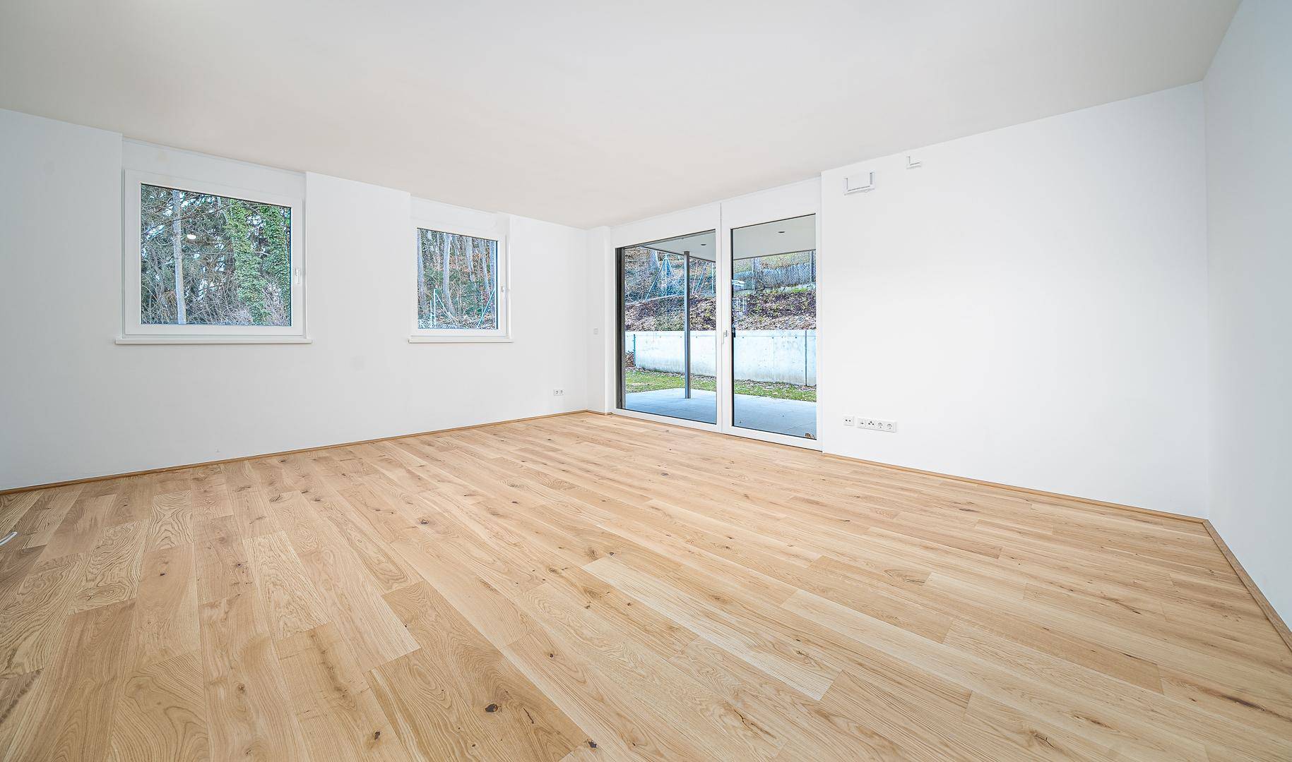 ERSTBEZUG: Idyllische 3-Zimmer-Terrassen-Gartenwohnung - Ansicht 5