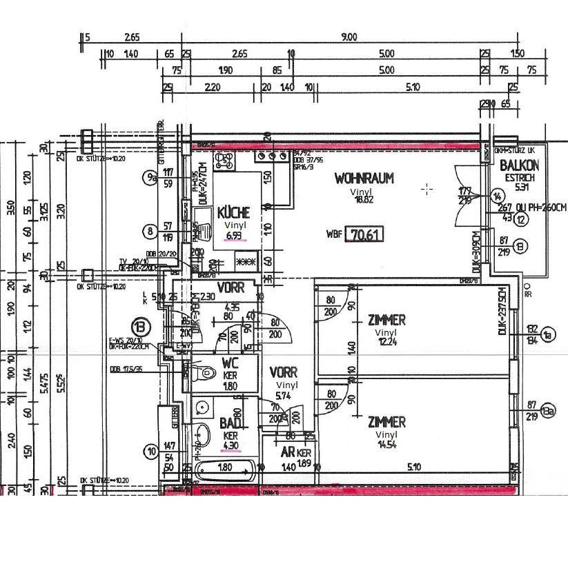 00675 Wohnugnsplan Florianistrasse 4 5 13