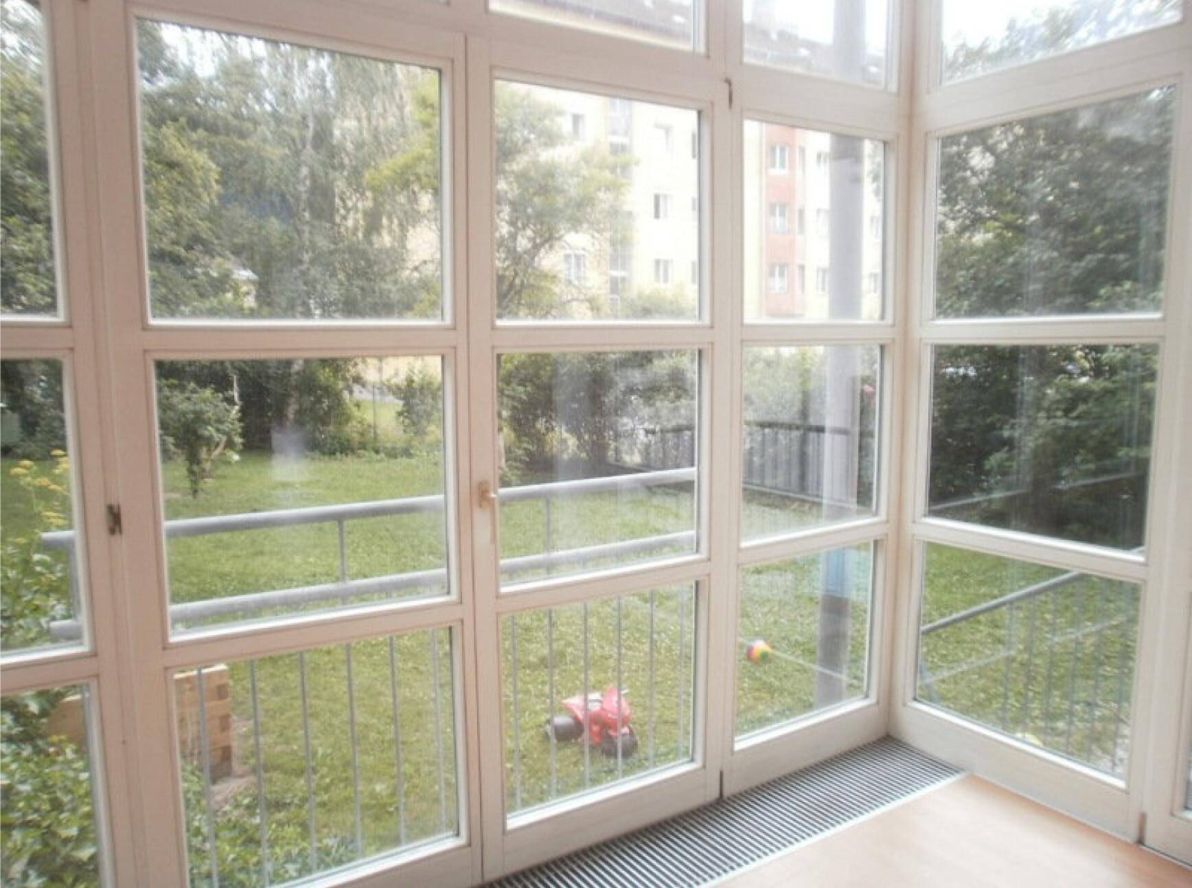 Ausblick Garten