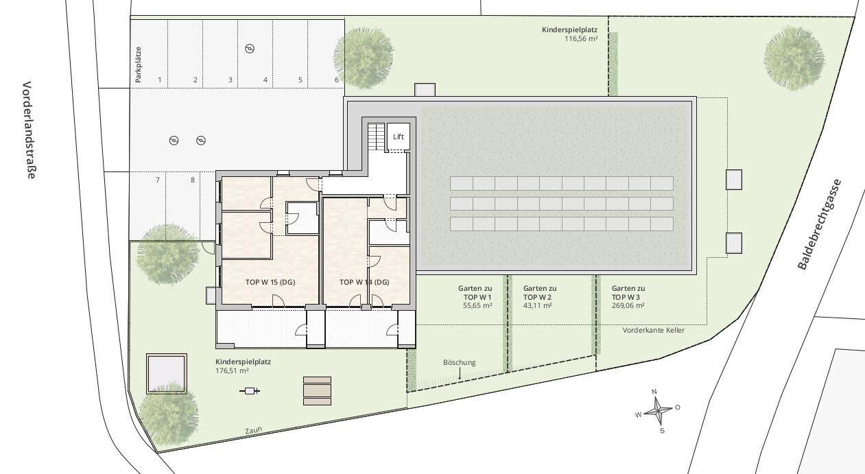Lageplan 3.OG