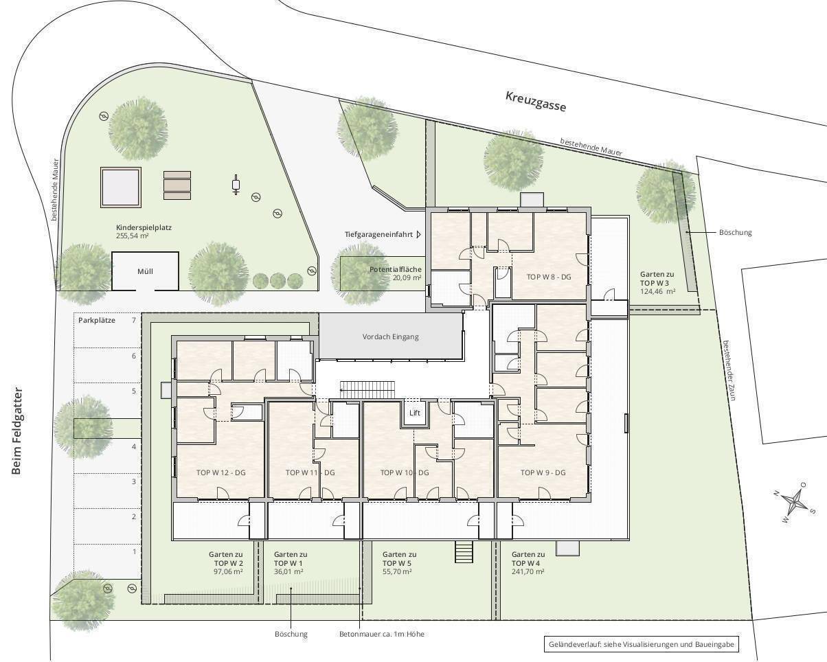 Lageplan, 1
