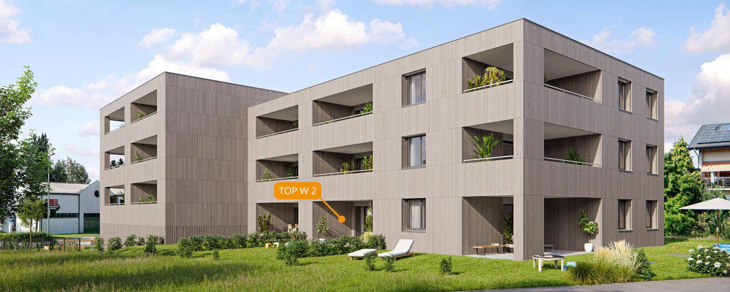 2-Zimmer-Gartenwohnung (TOP 7) in Rankweil, Vorderlandstraße – pohled 2
