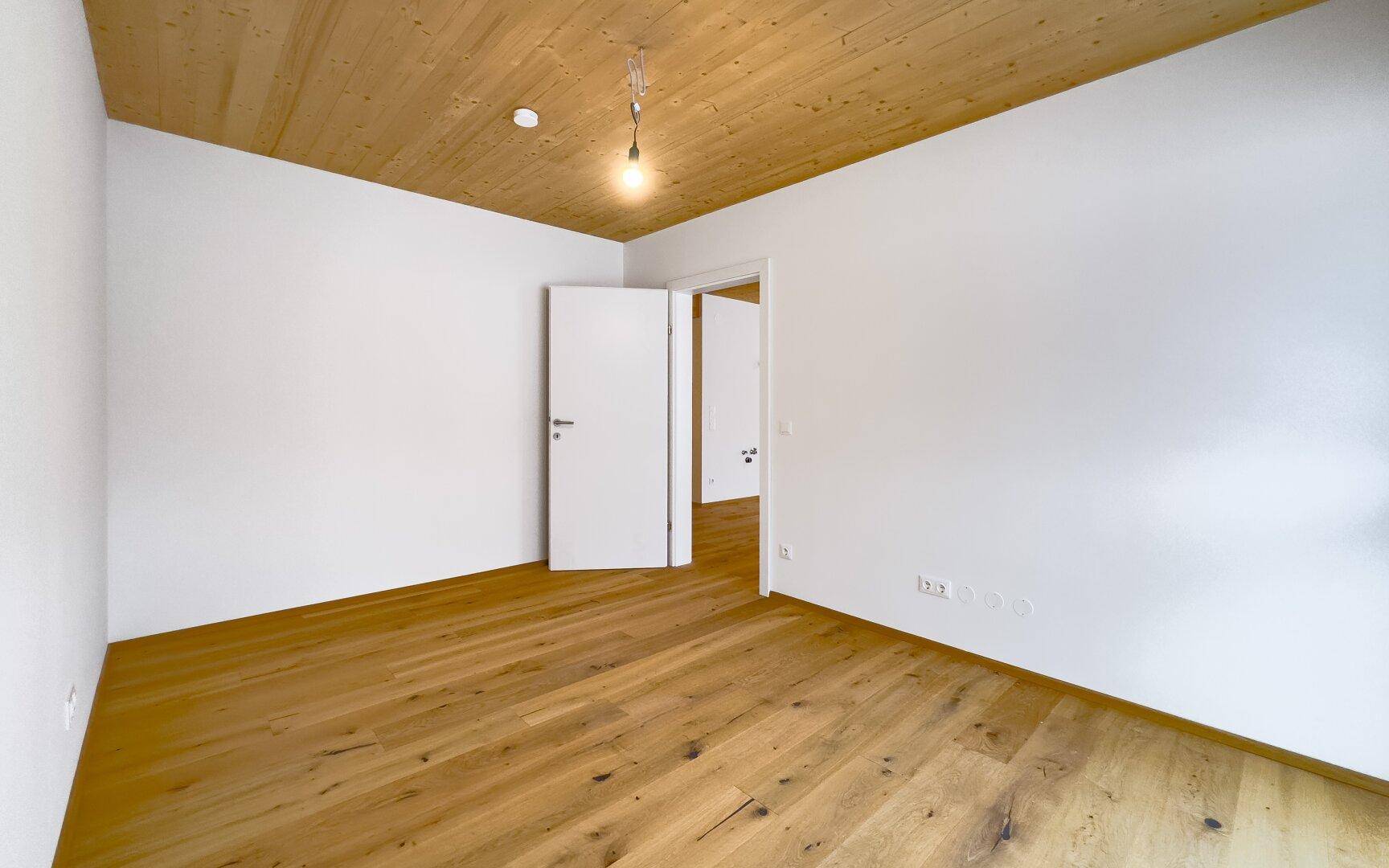 NEUER PREIS - Moderne 2-Zimmer-Garten-Wohnung in Holzbauweise - ERSTBEZUG - Haus 3 - Top 2 - 240 m² Garten - Mehr
