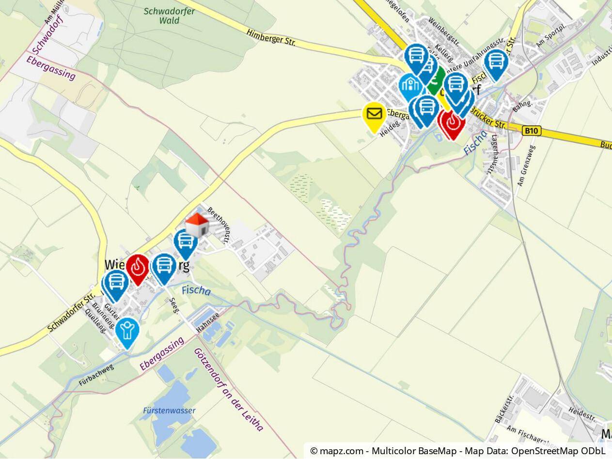 Geolyzer Kartenausschnitt