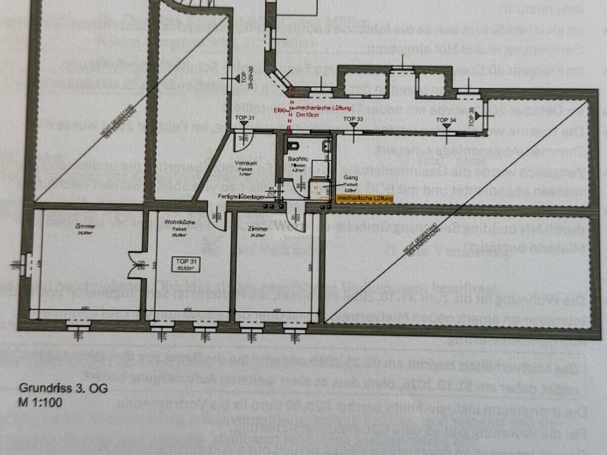 Grundrissplan