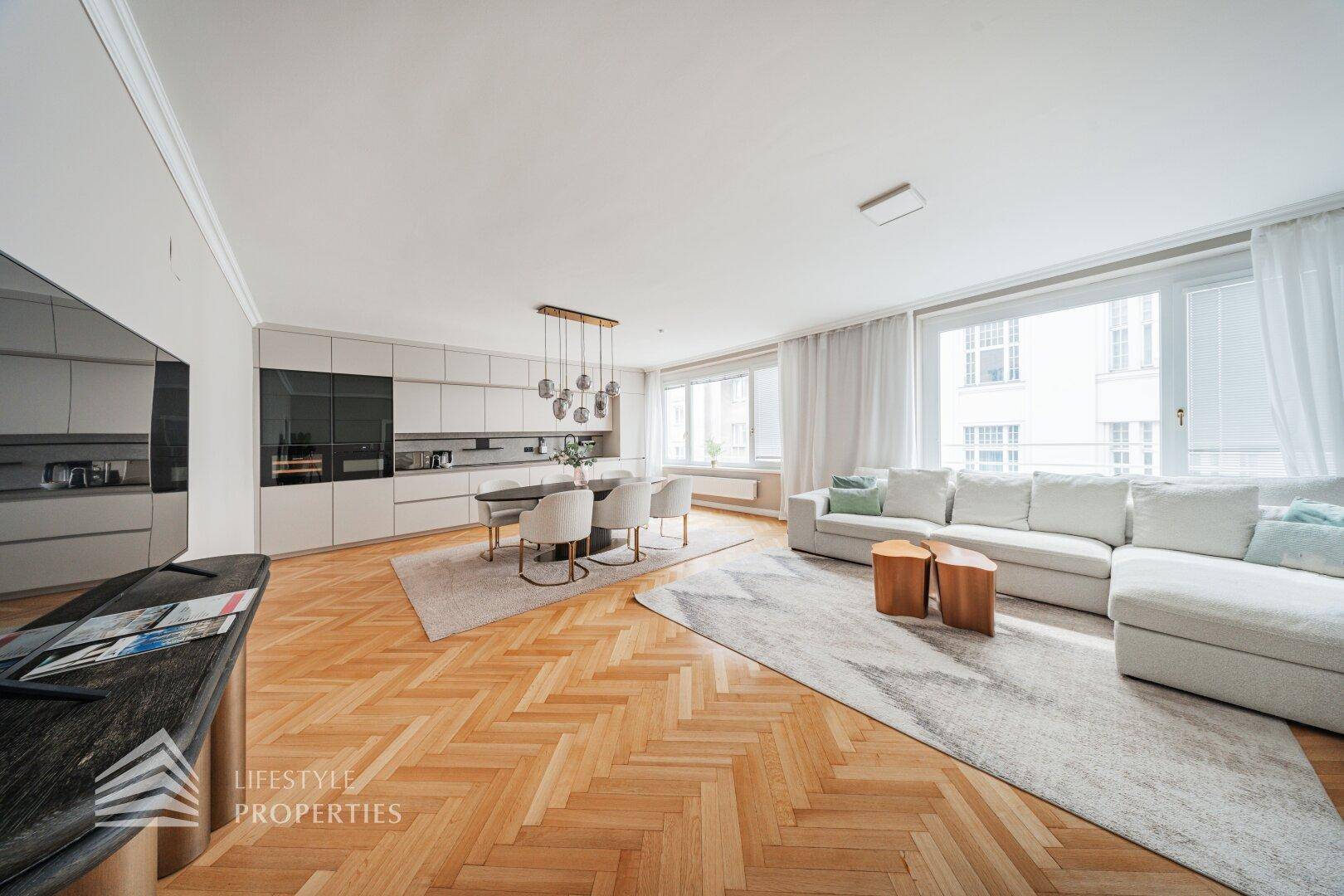 4-bed apartment, 142 m²