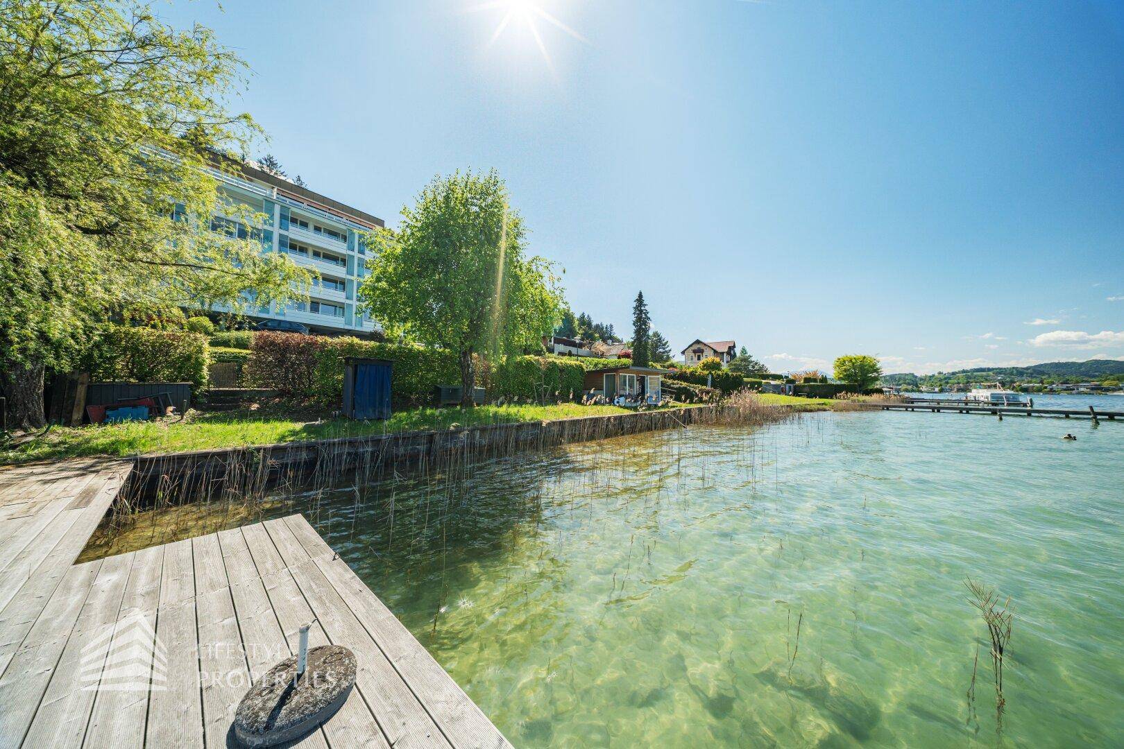 Exklusives Badeparadies am Wörthersee: Ihr privates Refugium mit Seezugang und Waldidylle - Ansicht 5
