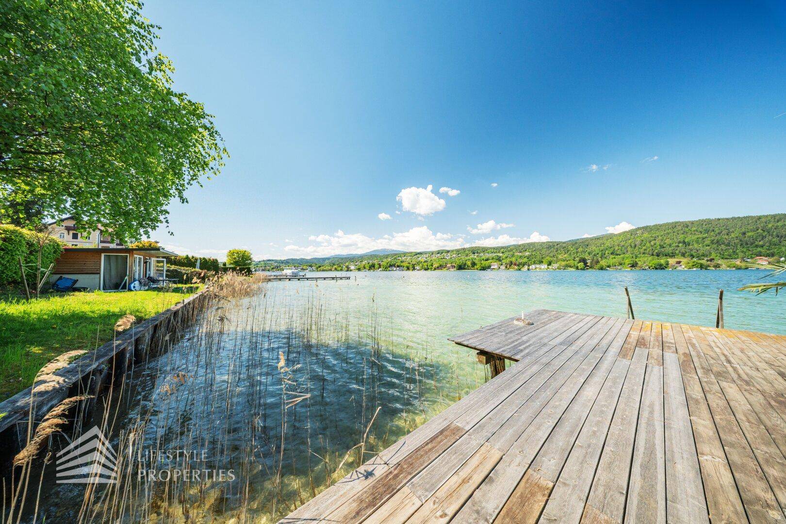 Exklusives Badeparadies am Wörthersee: Ihr privates Refugium mit Seezugang und Waldidylle - Ansicht 4