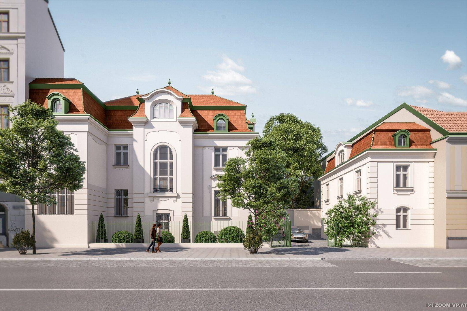 Einzigartige Stadtvilla in Toplage, Nähe Rochus Markt