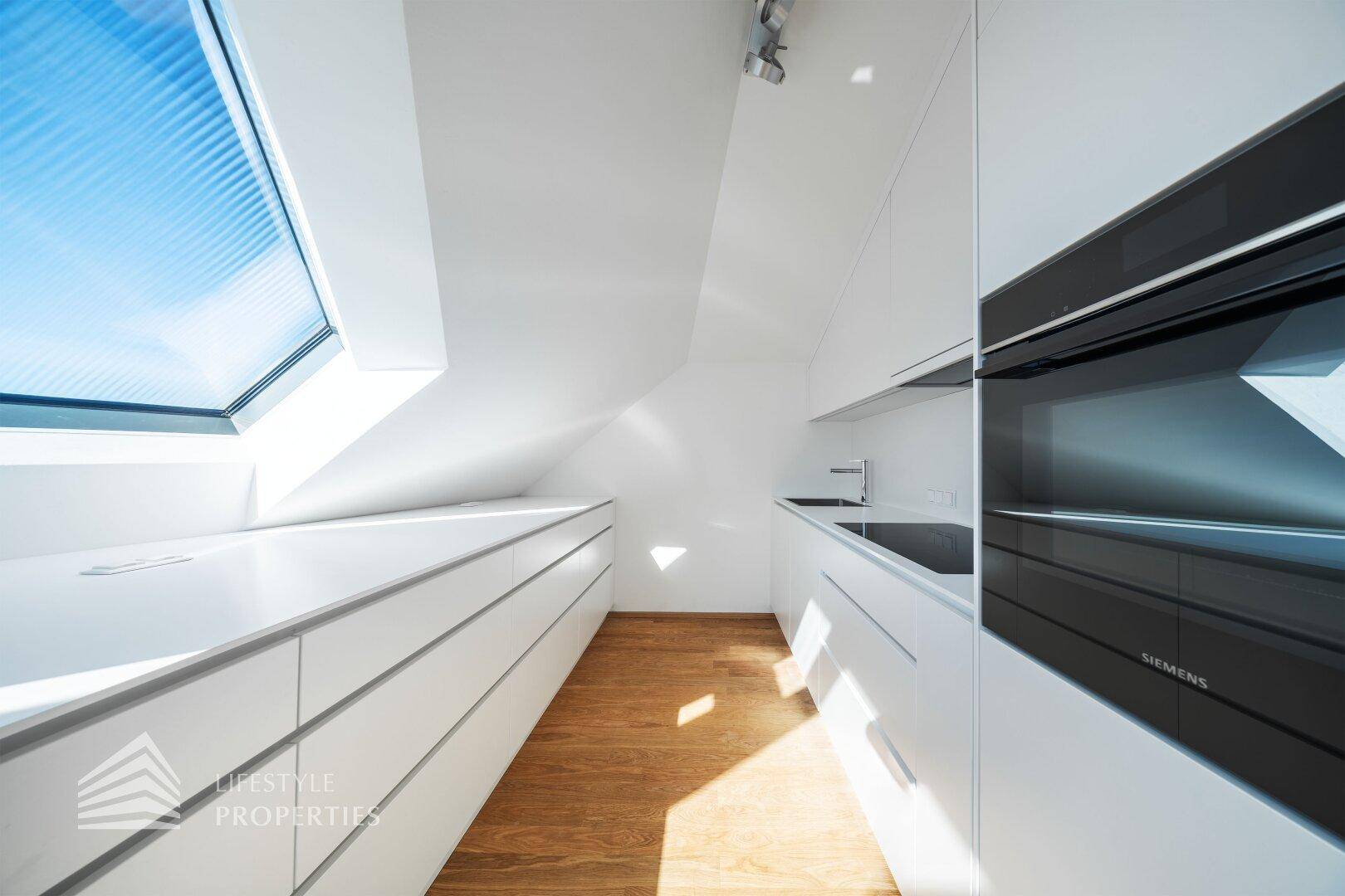 Lichtdurchflutete 4-Zimmer Maisonette-Penthouse Wohnung mit Weitblick und Terrassen! - Ansicht 3