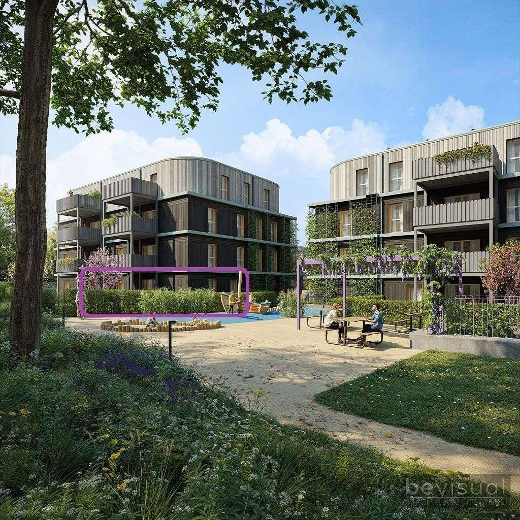 GRÜNE STADTVILLEN - 3 Zimmer mit 140m² Garten | Holzbauweise - Ruhig - Grün | Provisionsfrei! - Ansicht 5