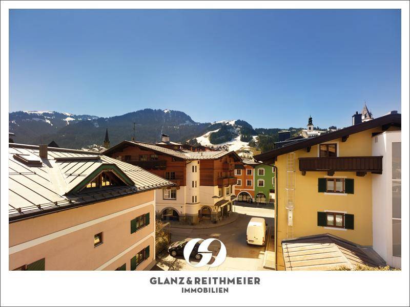 Balkon mit Blick Richtung Streif