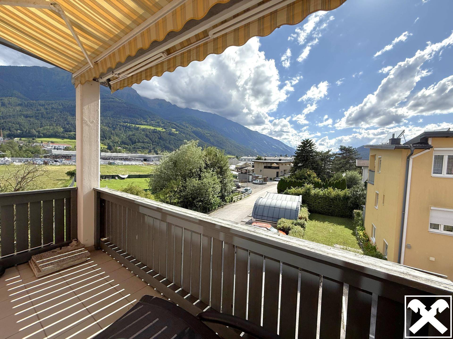 Aussicht Balkon Richtung Süd-West