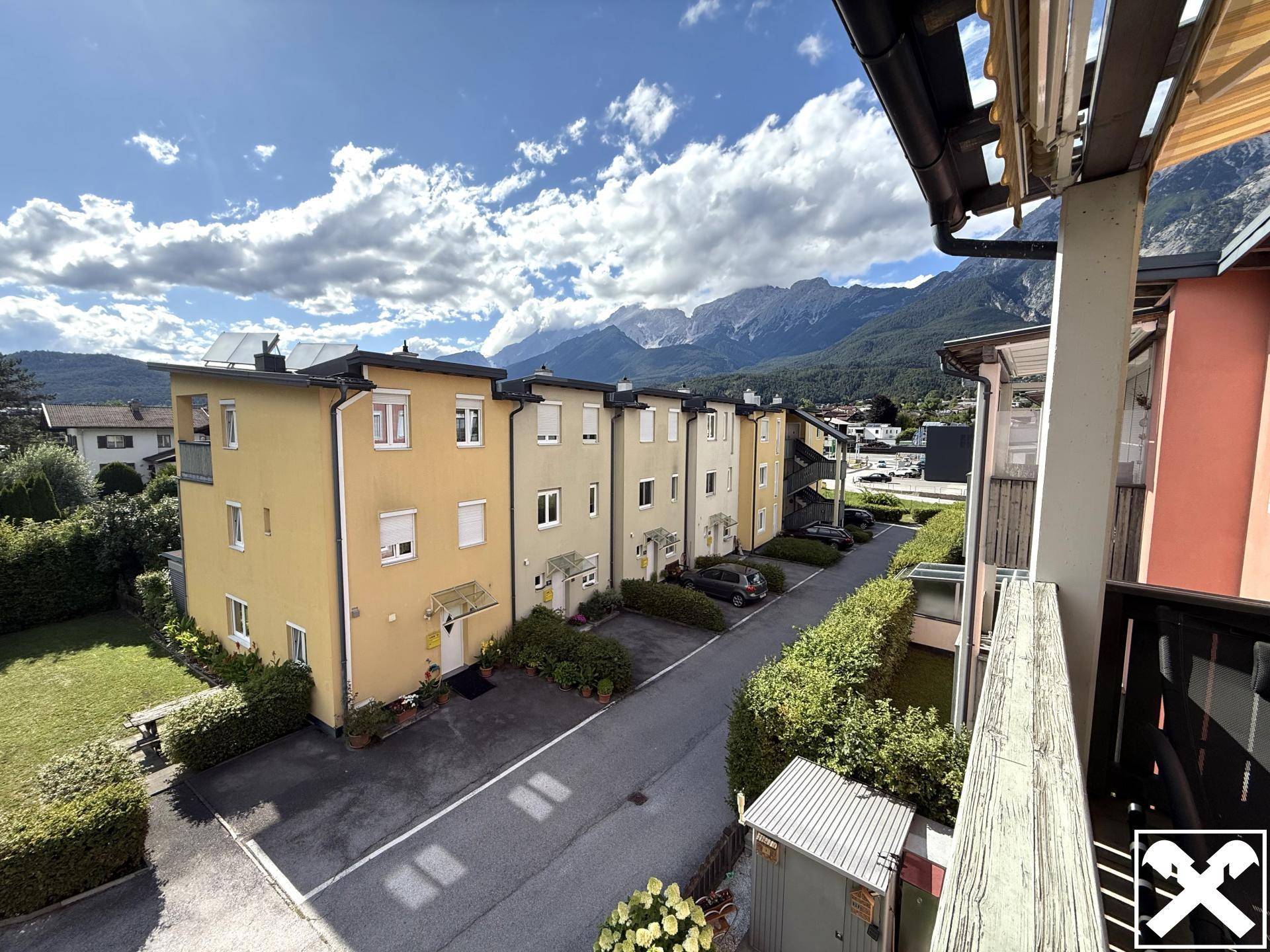 Aussicht Balkon Richtung Norden
