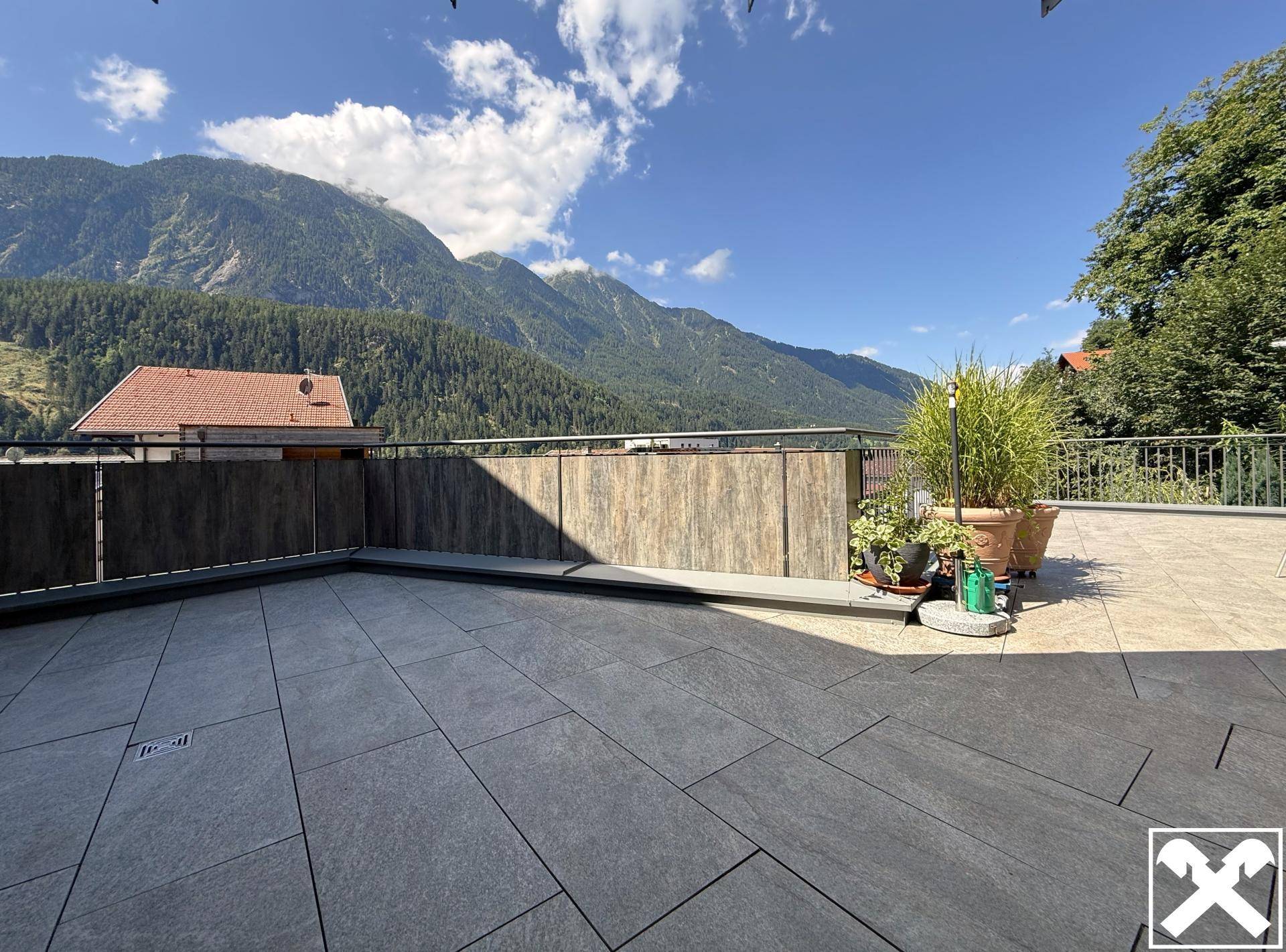 Terrasse Westblick