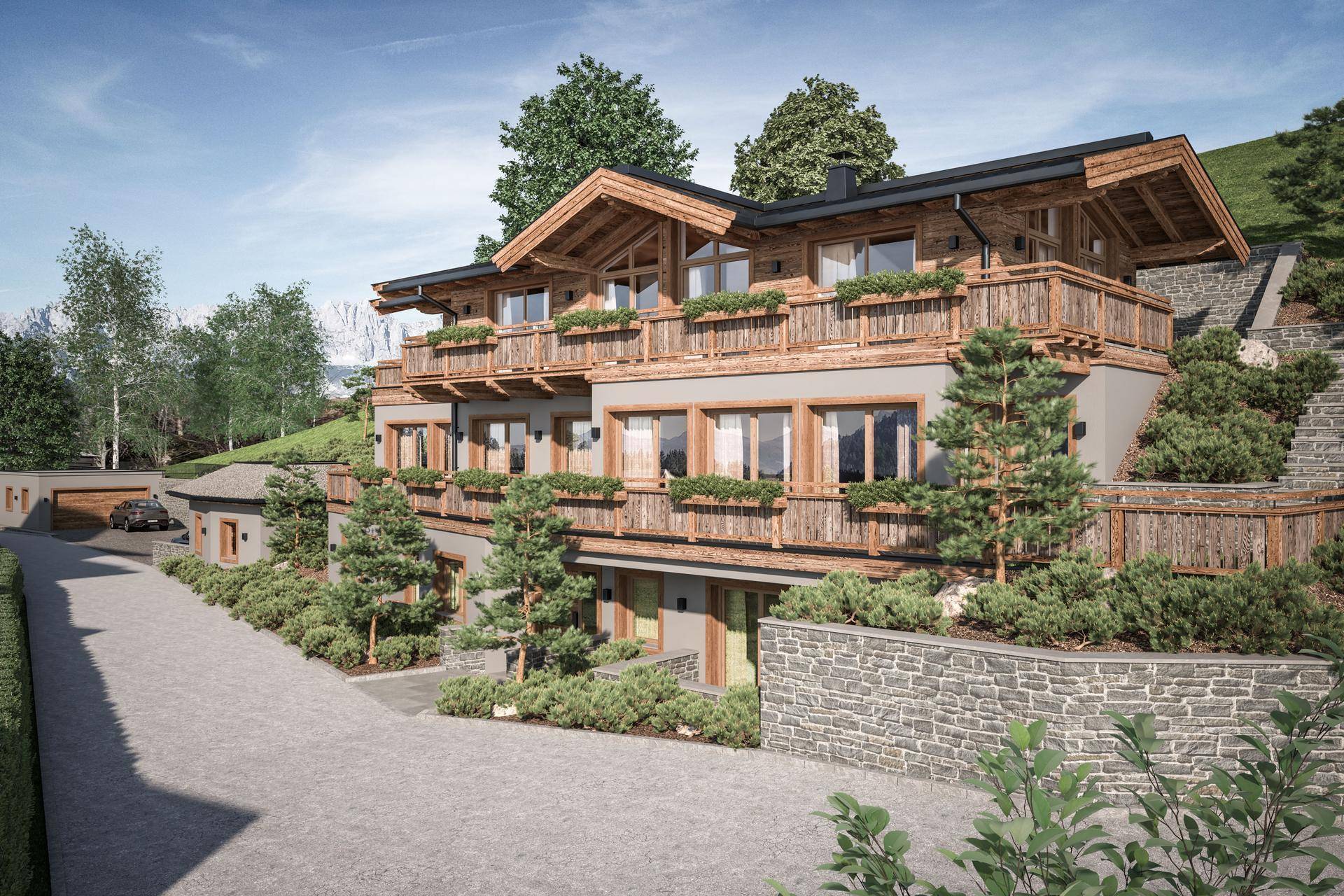Baugrundstück in Reith bei Kitzbühel mit Baubescheid - Ansicht 2