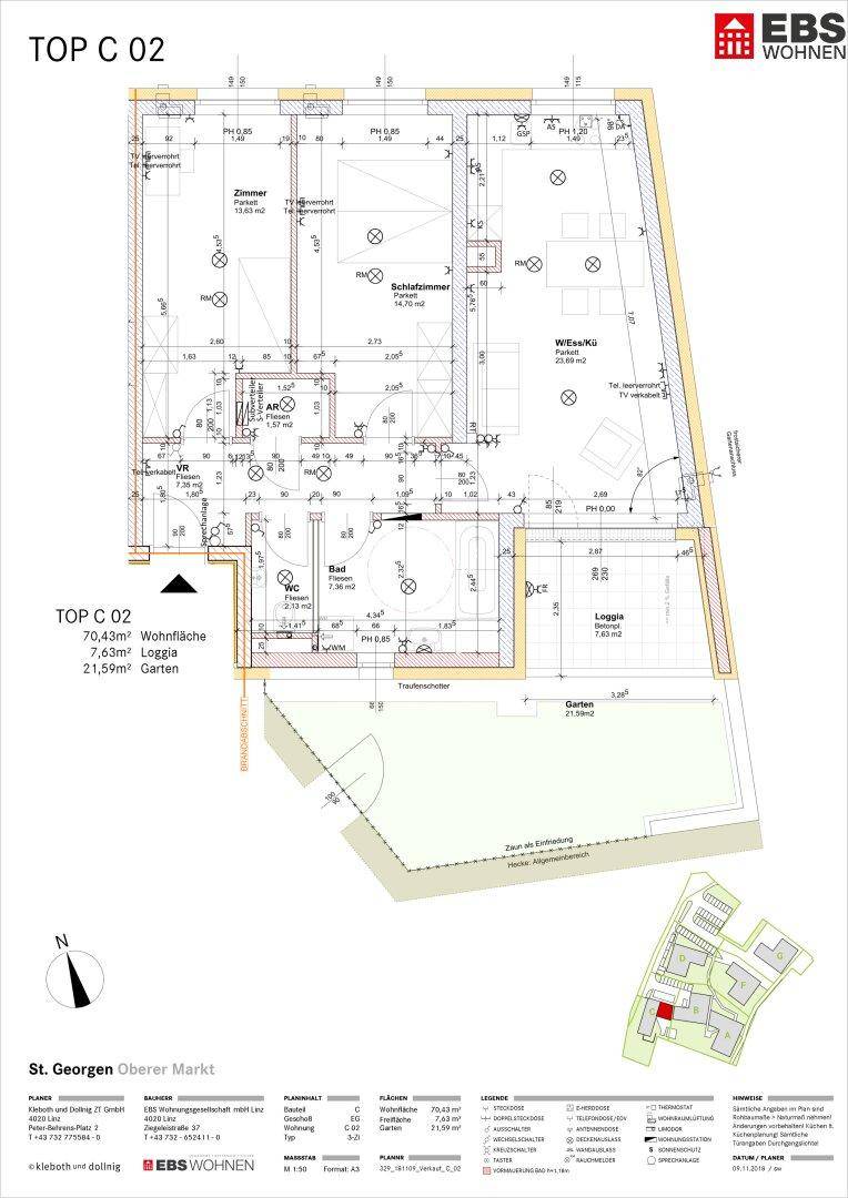 Wohnungsplan