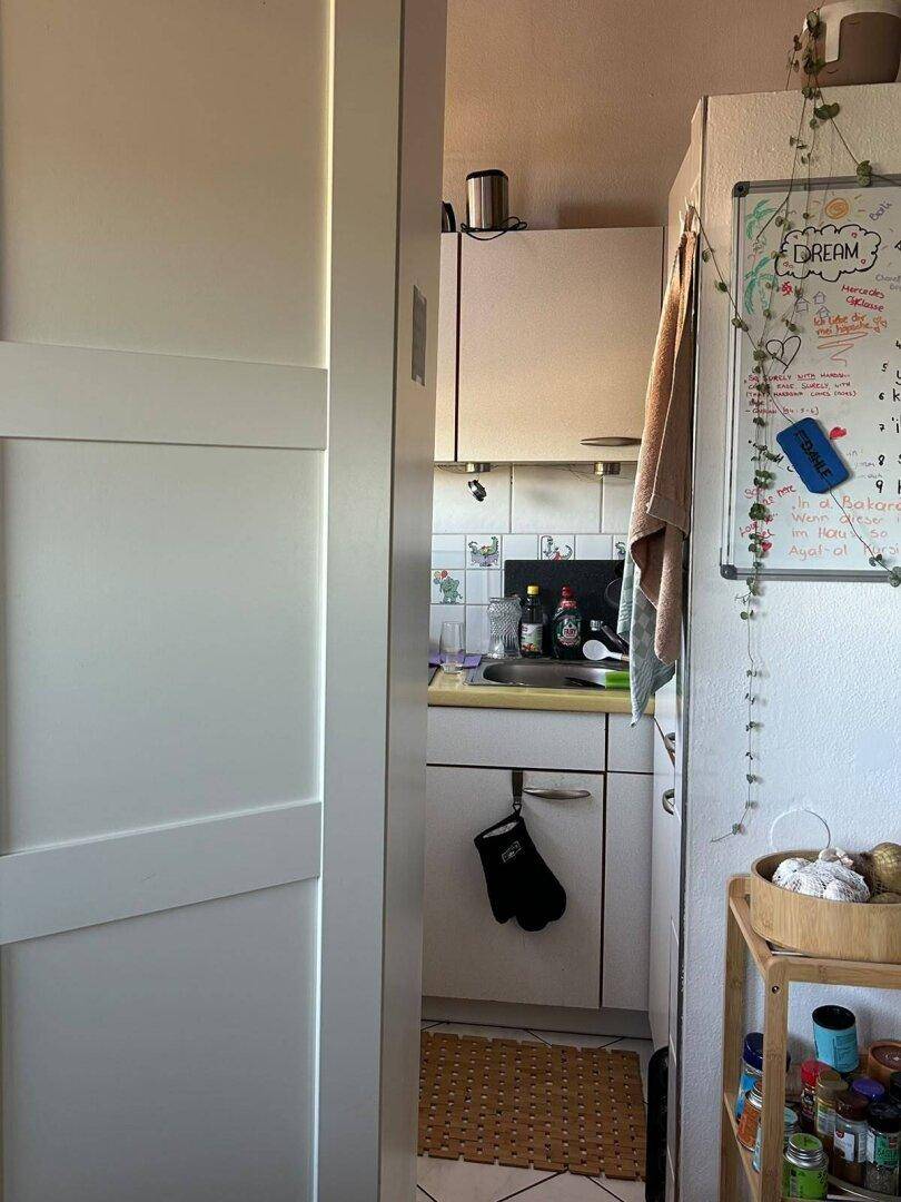 Küche - Gemütliche 1,5 Zimmer Galeriewohnung direkt im Zentrum Miete Oberndorf bei Salzburg