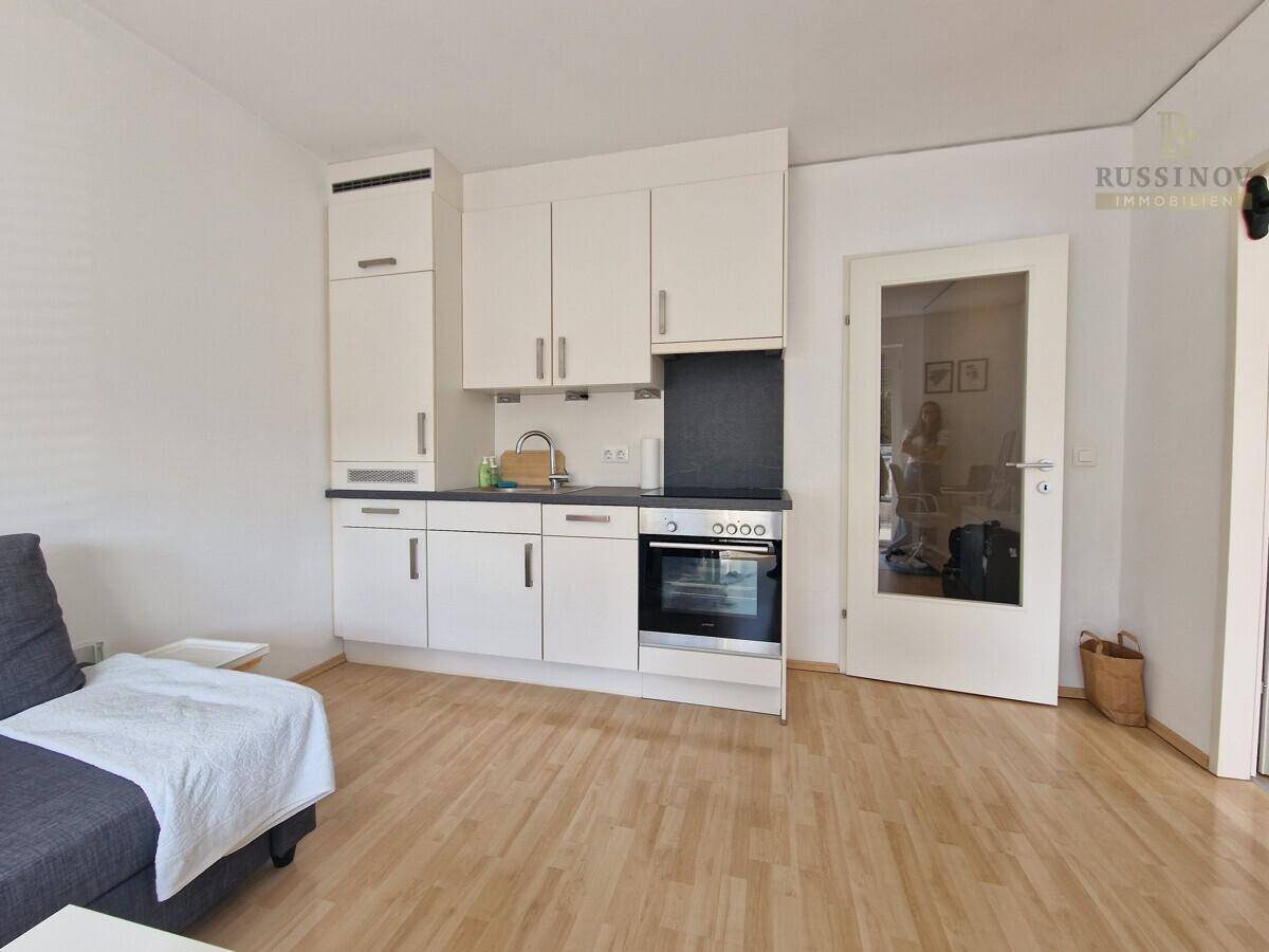 Einbauküche/Wohnzimmer