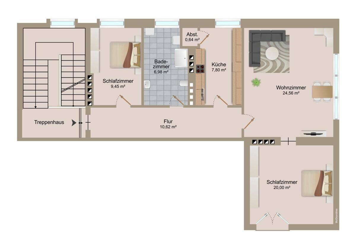 Grundrissplan