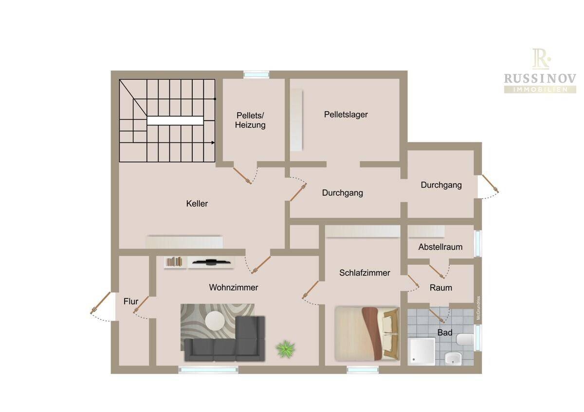 Grundriss Keller