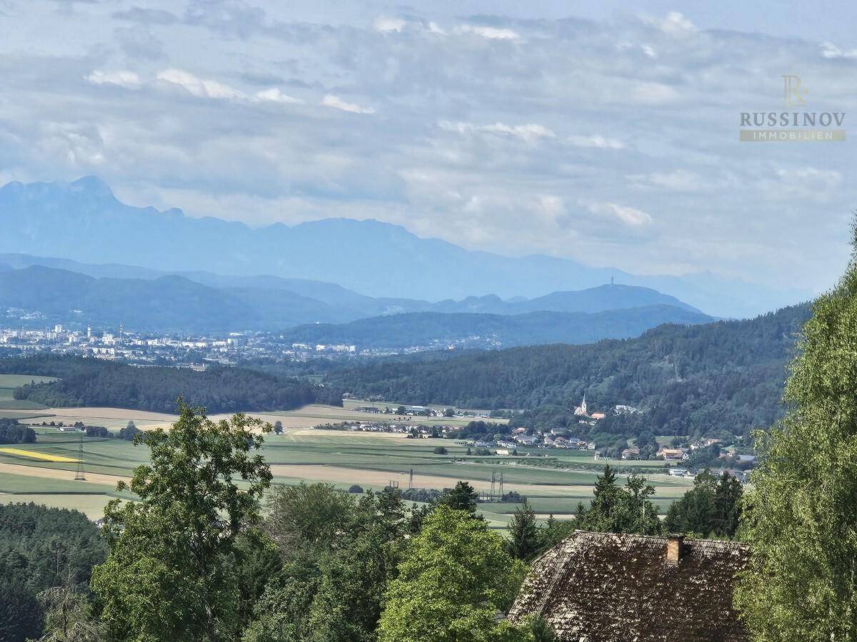 Blick über Klagenfurt