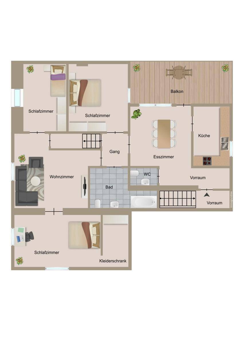 Grundrissplan