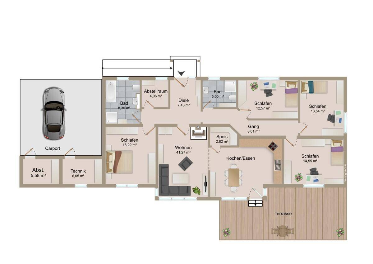 Grundrissplan